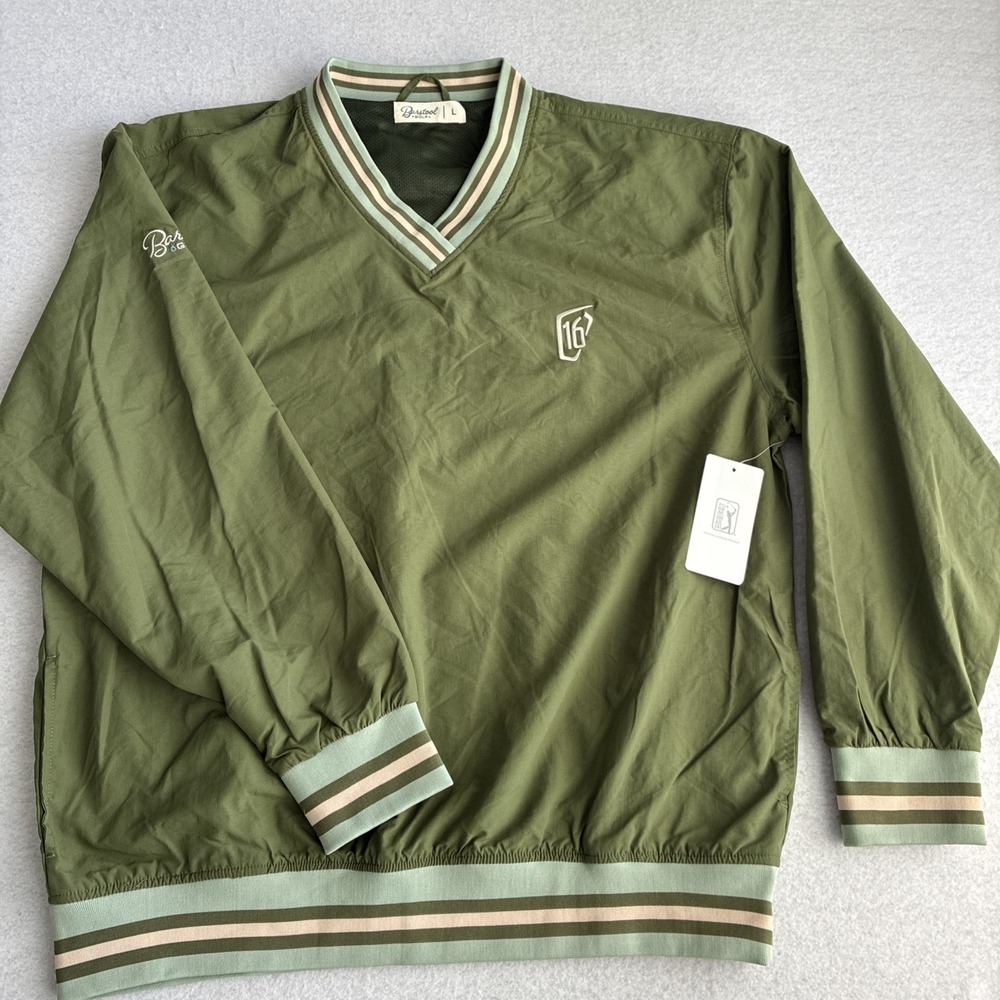 Barstool Golf Mens Phoenix Open Pullover Windbreaker Waste Management 16th Hole